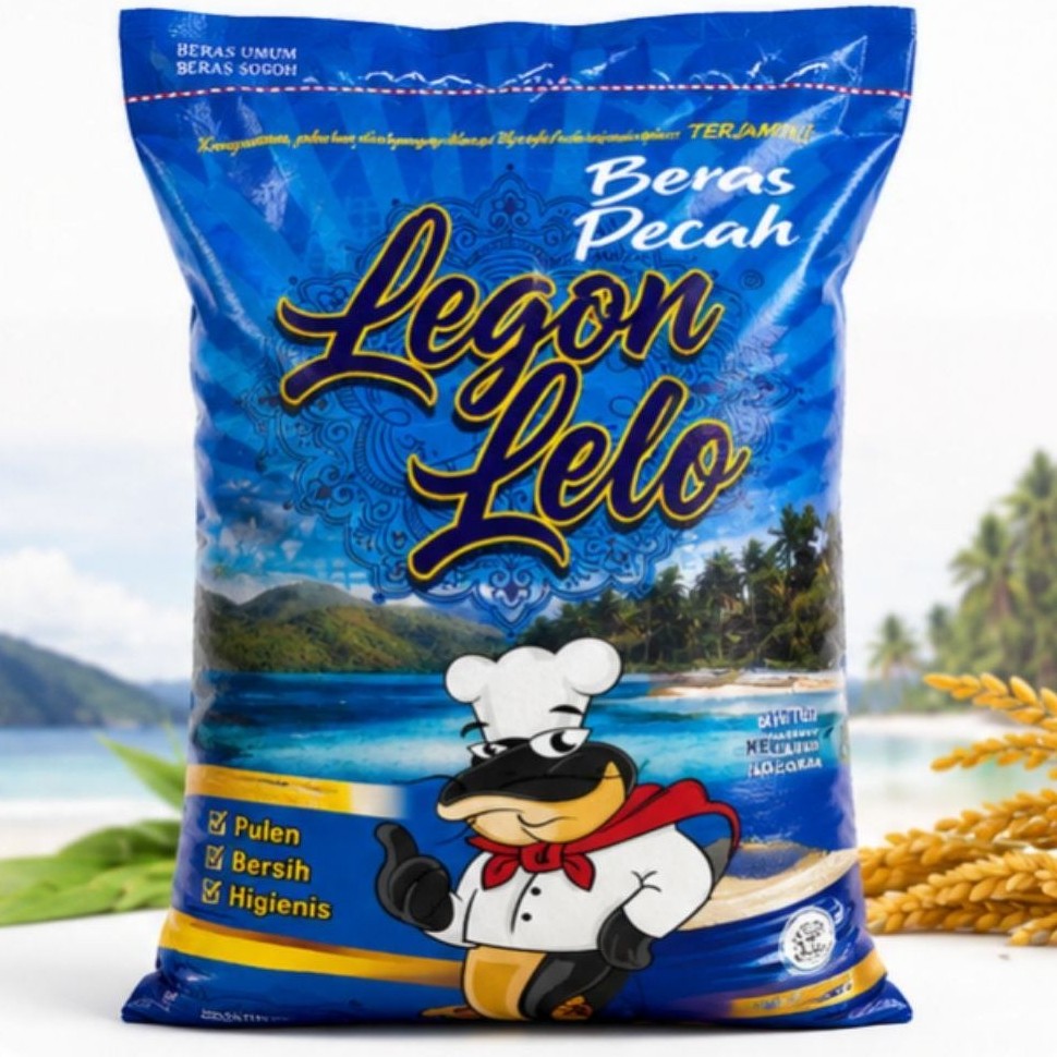 Beras 25 Kg Pulen-Bersih-Higienis Legon Lele