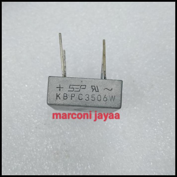 HOT DEAL KBPC 3506W DIODA BRIDGE 35A 600V KAKI JARUM 