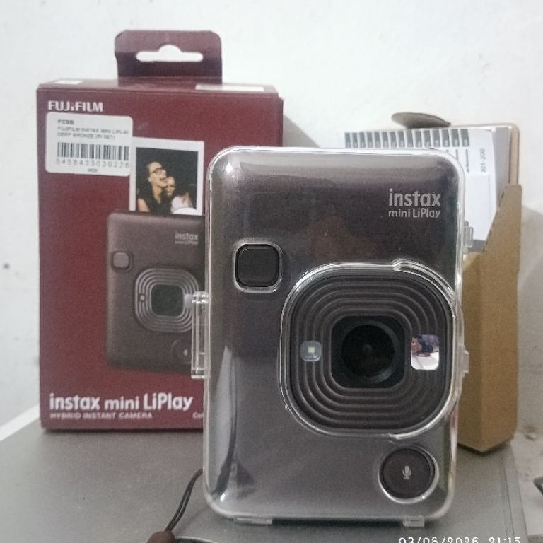 Instax Mini LiPlay Hybrid Instant Camera - Deep Bronze (Preloved)