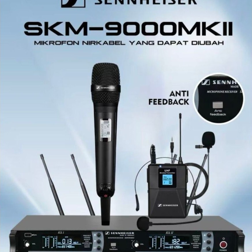Mic Wirelles Senneisher SKM 9000 mk2 skm9000