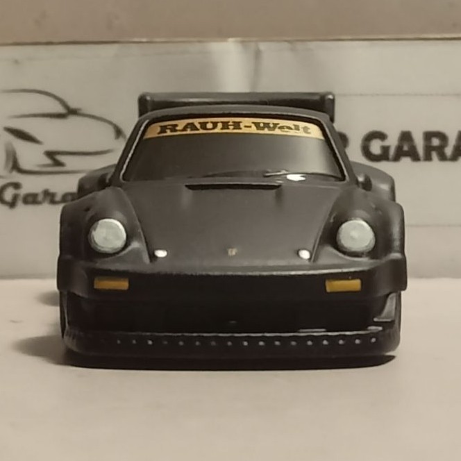 Hotwheels Premium Silhouettes 2019 (Loose) – RWB Porsche 930 (Hitam / Black)