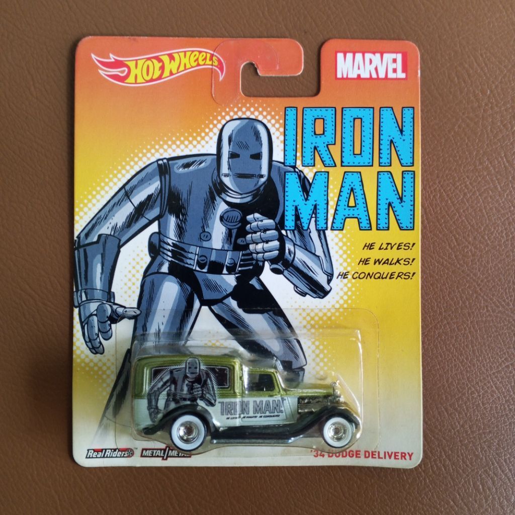 Hot Wheels Marvel Iron Man '34 Dodge Delivery