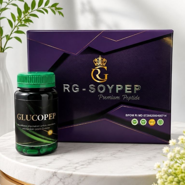 RG-SOYPEP PREMIUM  PEPTIDE 100%Original produk ,suplement kesehatan gula darah
