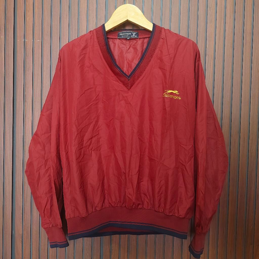 K0109 - M - Jaket Golf Parasut Running - Slazenger