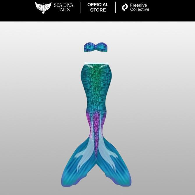 Sea Diva Tails Mermaid Tail Ariel Series (2023) / Kostum Duyung Dewasa Anak