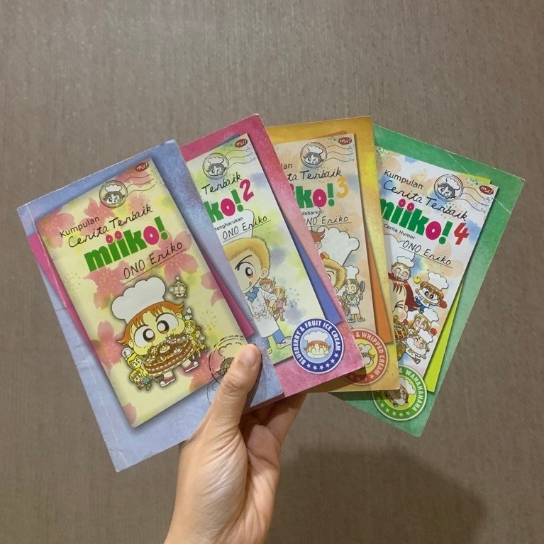 Komik Set Cerita Terbaik Miiko 1,2,3,4