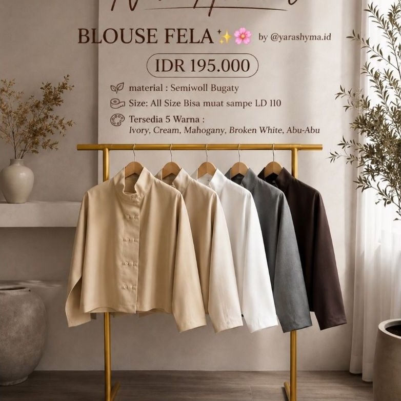 Blouse FELA (Yarashima)