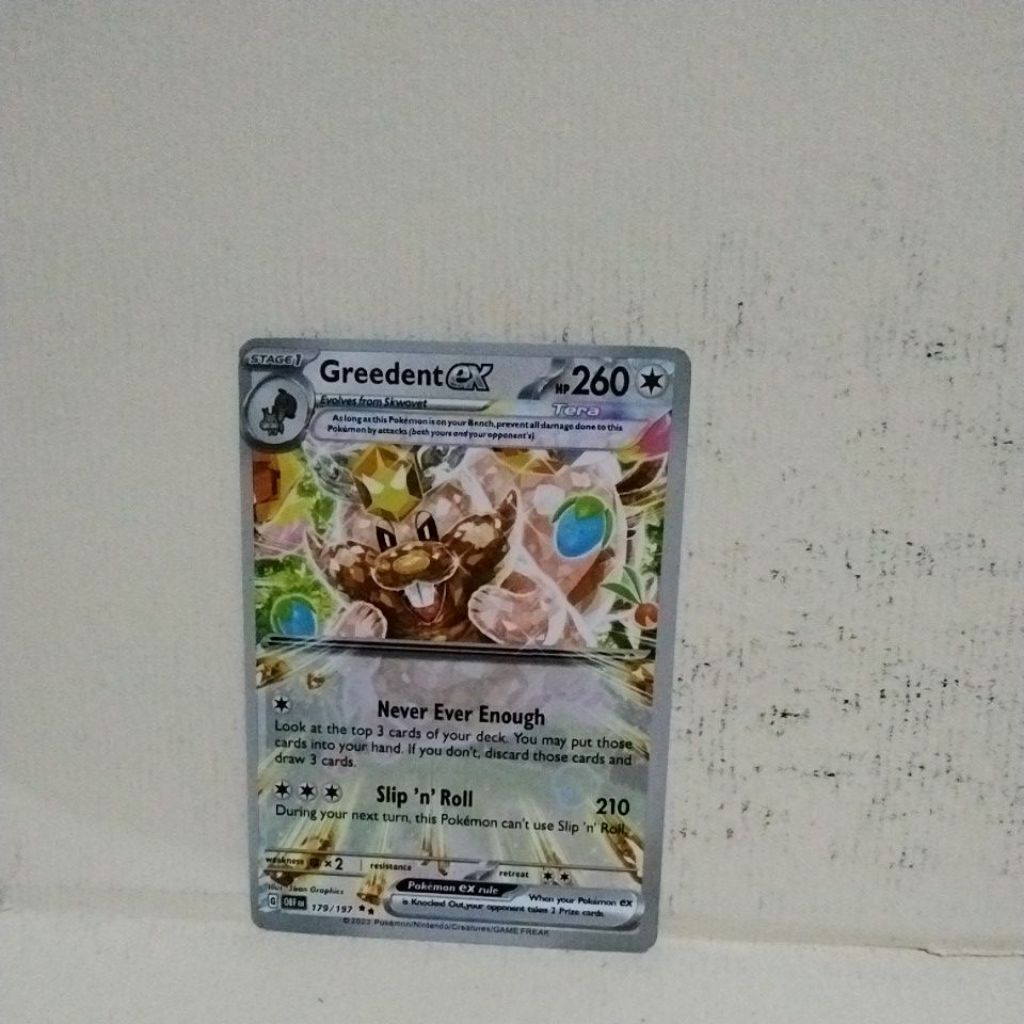 Paket Kartu Pokemon GX Greedent Ex