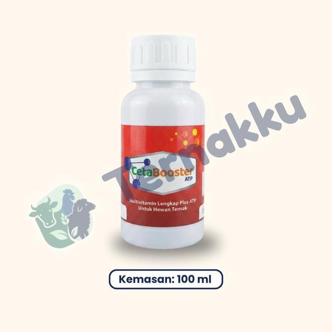 CETA Booster ATP 100 mL - Multivitamin Plus ATP Percepat Pertumbuhan Ternak