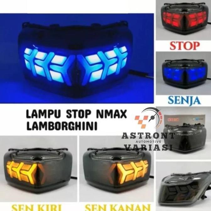 Lampu Stop Nmax Old Model Lamborghini Stoplamp Nmax Old Lampu Rem Belakang