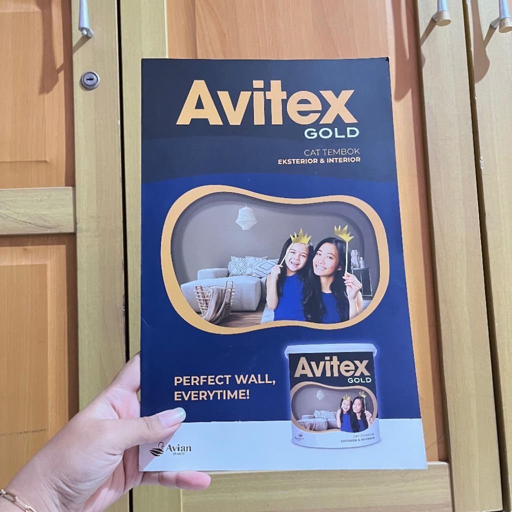 Katalog Warna Avitex Gold Cat Tembok Avian | Katalog Warna Cat Avitex Gold Original