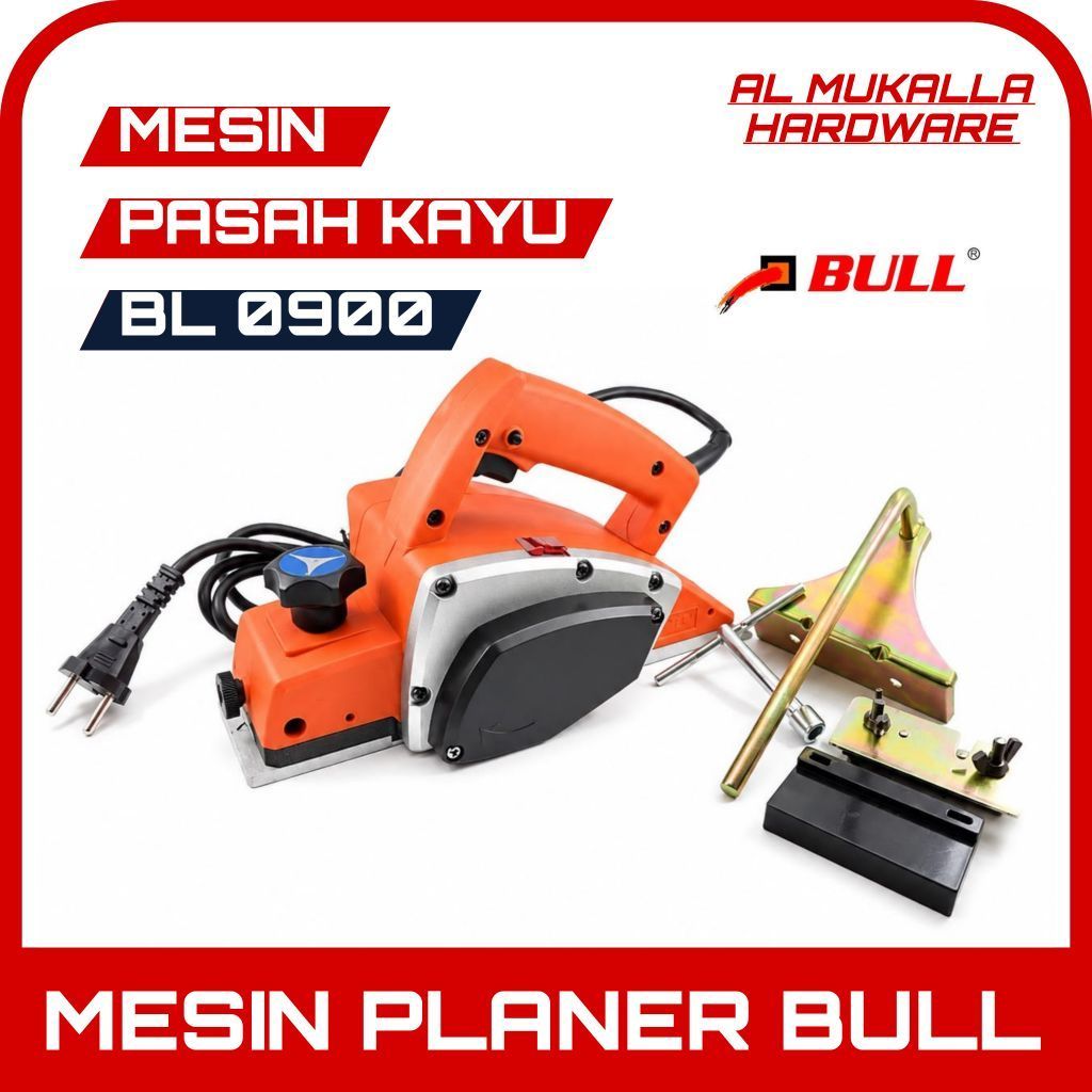 BULL Mesin Planer BL - 0900 , Mesin Serut Sugu Ketam , Mesin Pasah Kayu BL0900