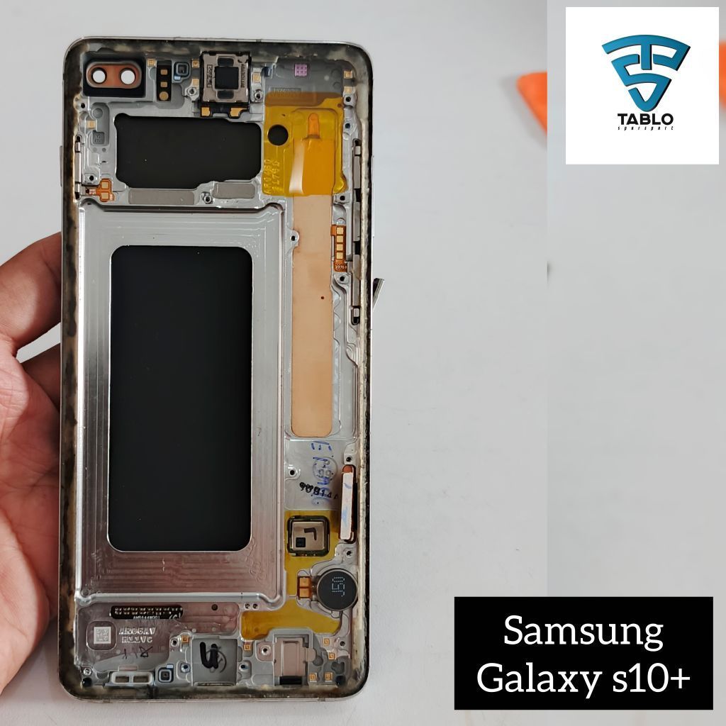 Frame Samsung Galaxy s10+ second original copotan hp