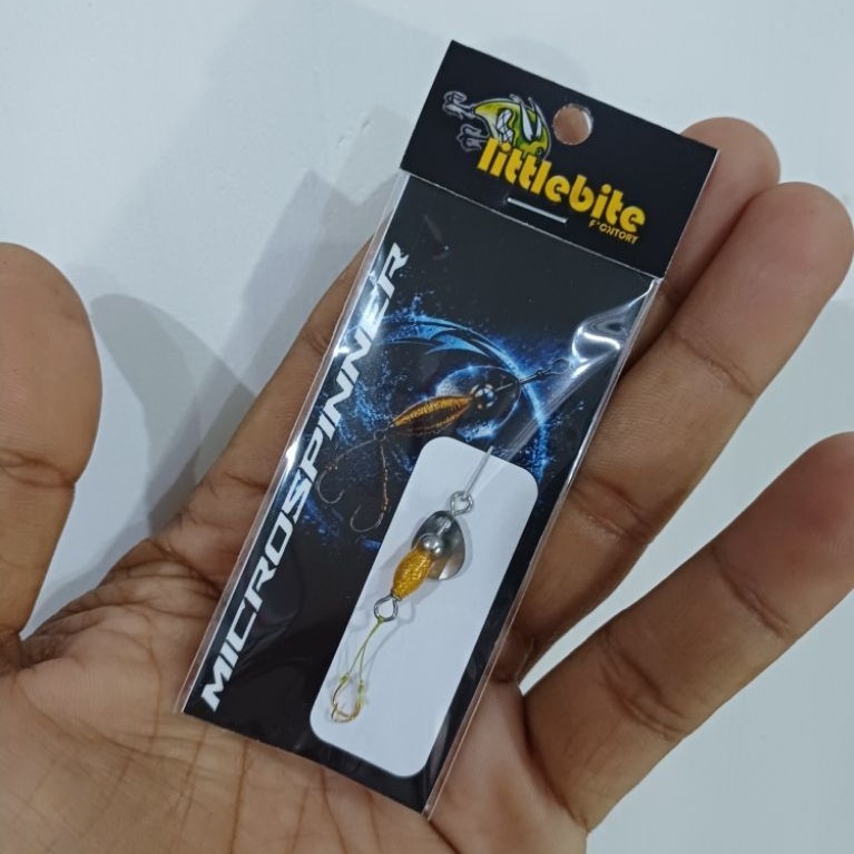 Microspinner / rayap lure umpan casting wader / bader / nila / red devil / channa limbata