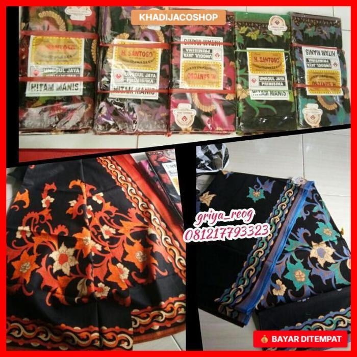 jarik jaranan hitam manis motif bunga