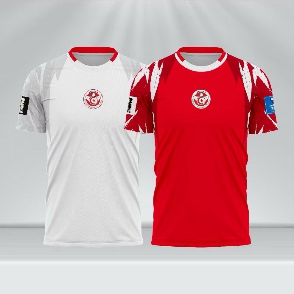 Jersey Tunisia Home Away Piala Dunia 2026 gratis nama dan nomor
