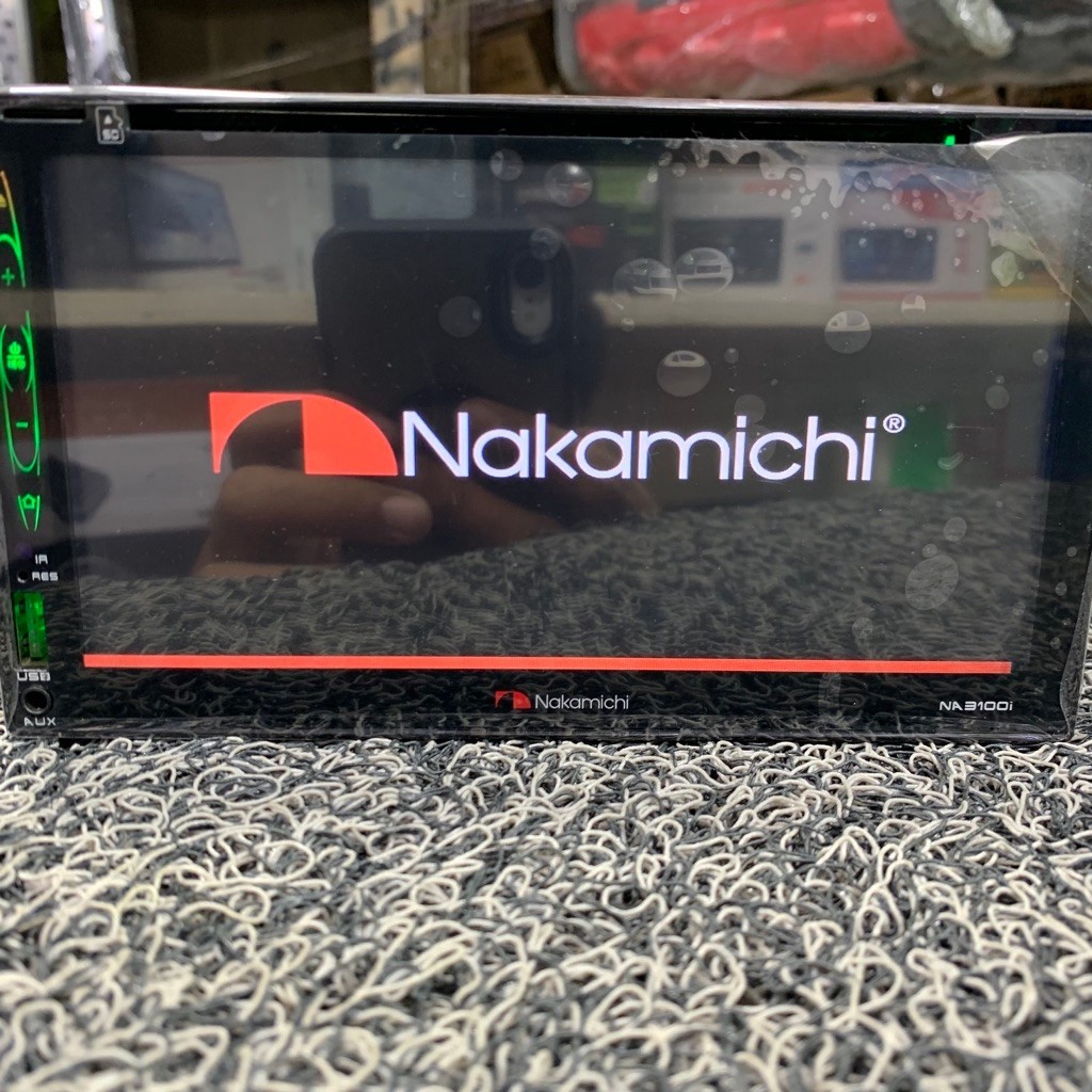Head Unit NAKAMICHI NA-3100i LAYAR SENTUH 6.95 INCH Bluetooth RADIO CD DVD RADIO USB AUX Equaliser