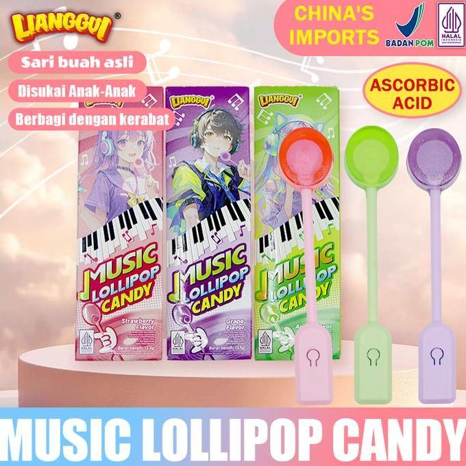 purnomo_hdi9 - [halal] lianggui lollipop musik, permen yang bisa bernyanyi permen viral. tiga rasa: 