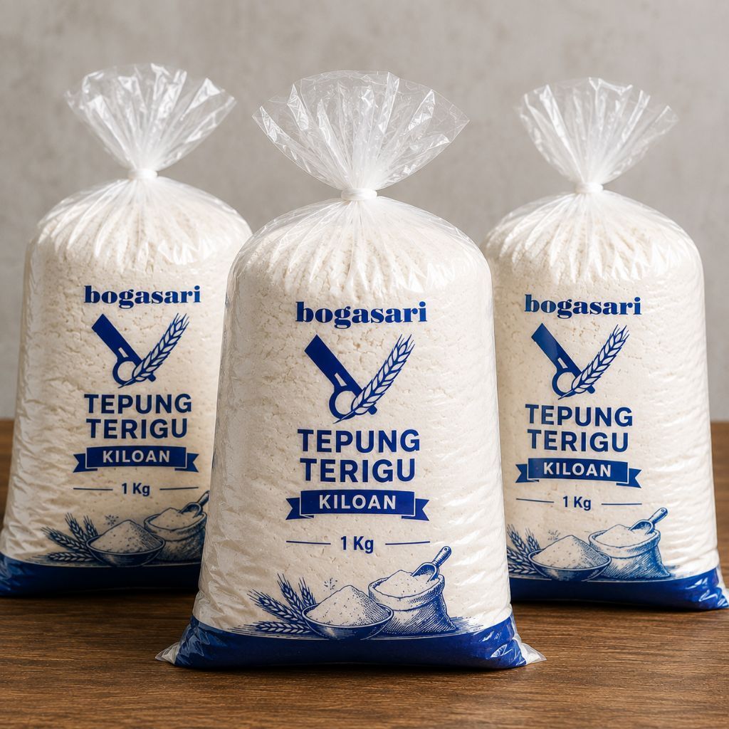 Tepung Terigu Bogasari Ecer Kiloan 1kg