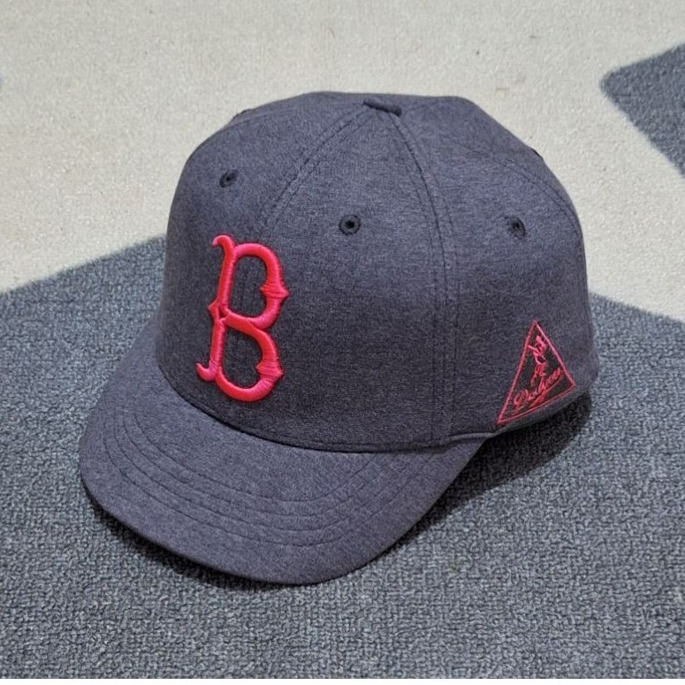 topi visor pendek mlb boston second original unik bekas