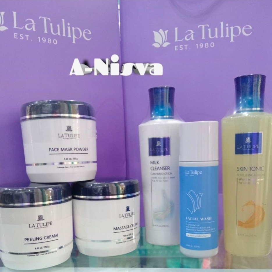 LATULIP PAKET FACIAL LENGKAP|SKIN CARE LATULIP MURAH|