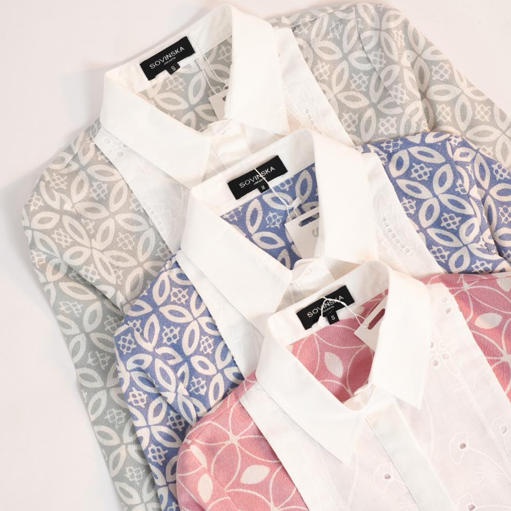 Sovinska_Blouse Batik N 15 /Atasan Batik Wanita modern N15