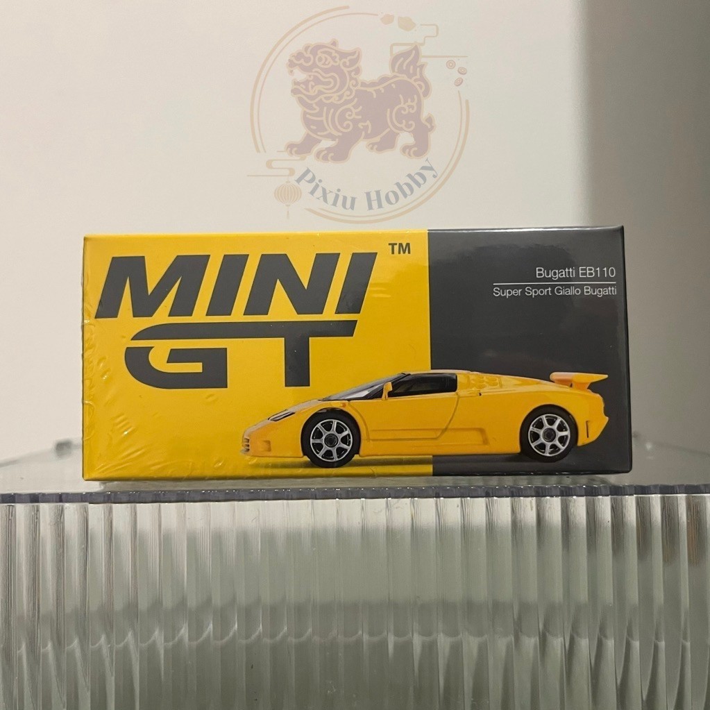 MINI GT 866 Bugatti EB110 Super Sport Giallo Bugatti