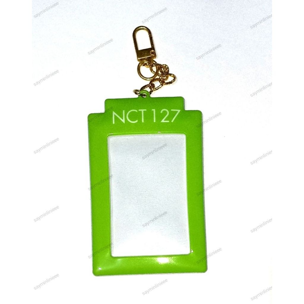 Readystock official Photocard PC holder NCT127 NCT 127 DICON keyring keychain taeyeong jaehyun haech