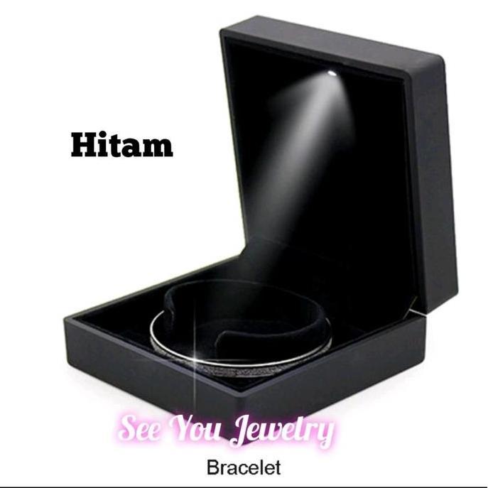 Kotak Gelang Lampu LED / Box Gelang Lampu LED / Kotak Perhiasan Gelang Lampu Mewah