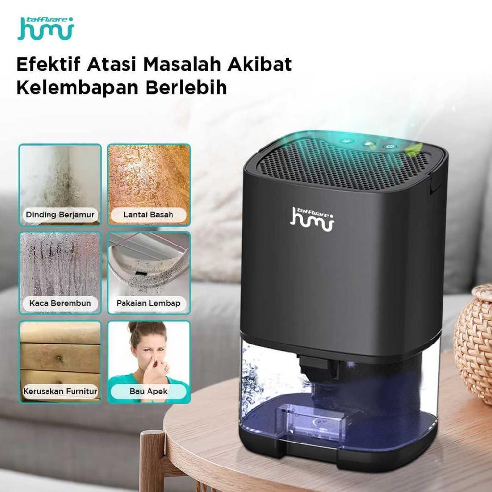 Dehumidifier 2 in 1 Moisture Absorber Anion Purification 1 L - H2102
