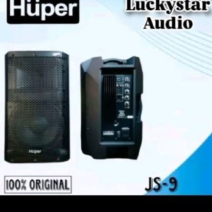 Promo Sale Speaker Aktif 10"inch Huper JS-9 Original -- 1buah Speaker