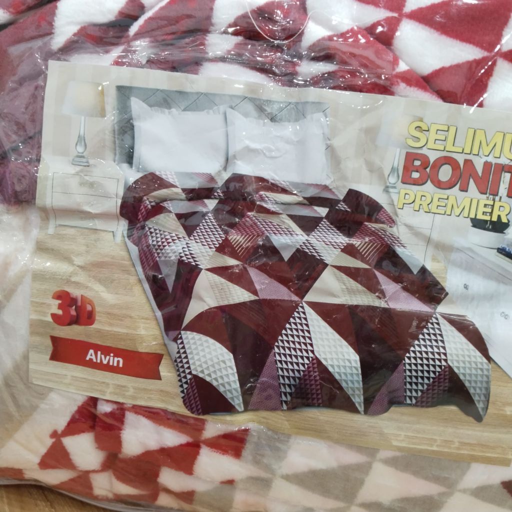 Selimut BONITA PREMIER Selimut bulu Ukuran 160x200 Original