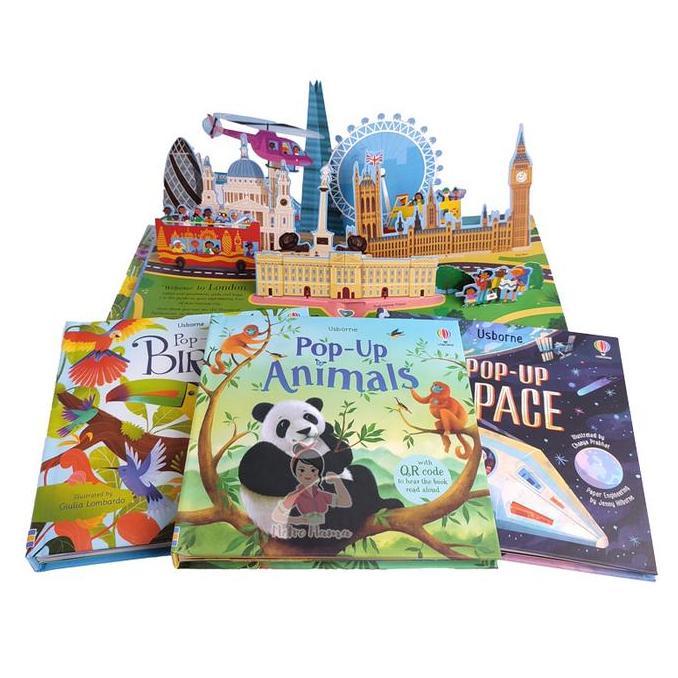 Buku Usborne Pop Up 3D Edukasi Anak Berkualitas