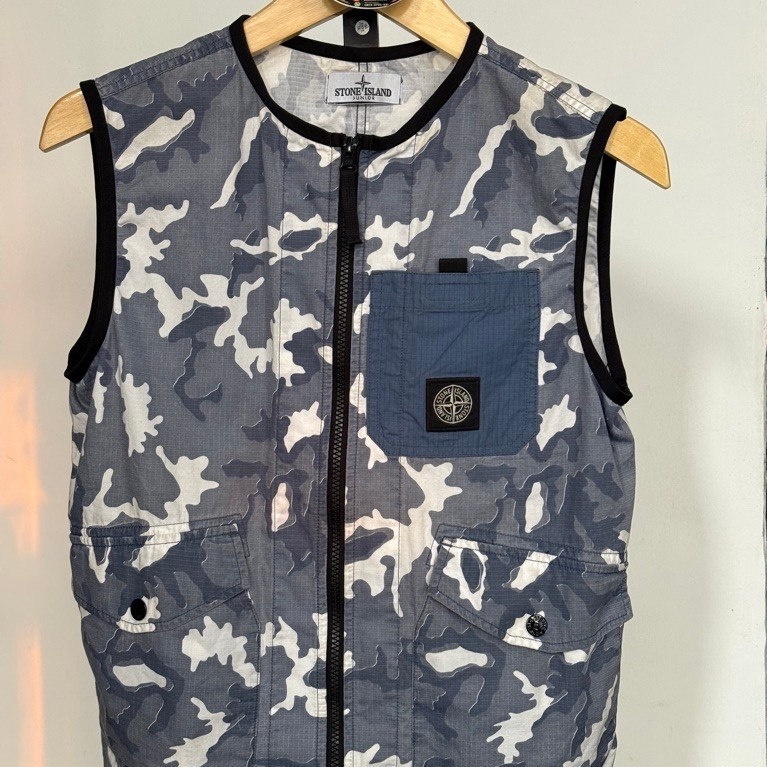 Vest Stone Island Junior - Camo