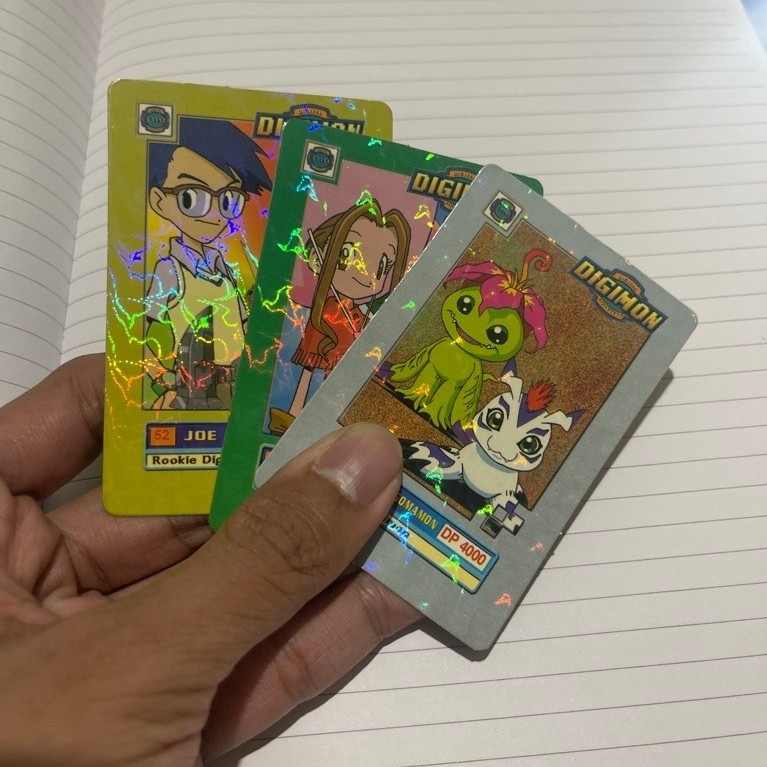 3 PCS KARTU DIGIMON JADUL HOLOGRAM