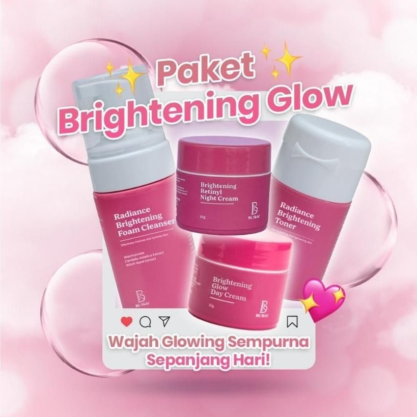 PAKET WAJAH FLEK  BEAUTY GLOW SKINCARE  BG SKIN ORIGINAL