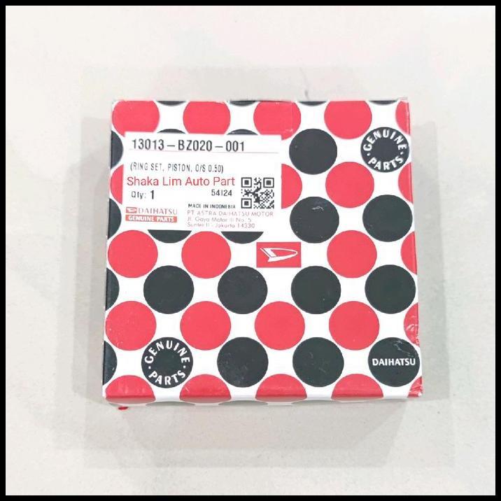BEST DEAL RING SET PISTON SEHER AVANZA RUSH TERIOS GRANMAX LUXIO OVERSIZE 0.50 13013 - BZ020 - 001 O