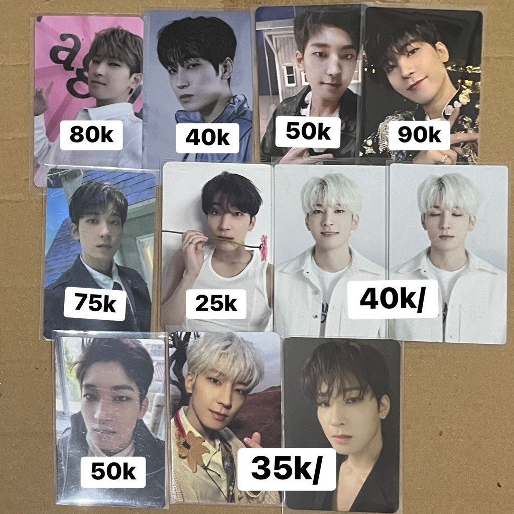 (UPDATE 16/8) OFFICIAL PC baca desc wonwoo your choice ld henggarae pws fml jun carver woozi pob mup