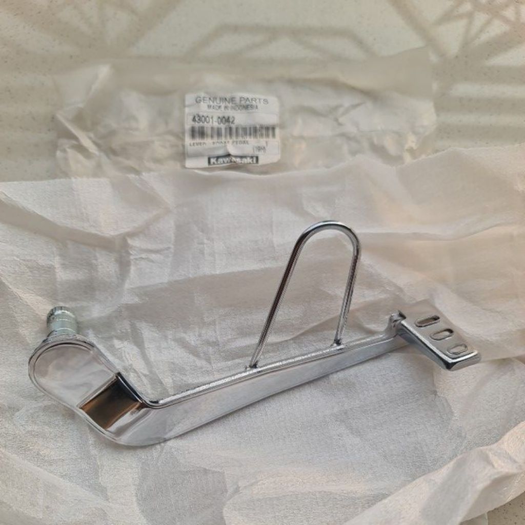 Lever brake pedal kawasaki ninja R SS 43001-0042 original kawasaki