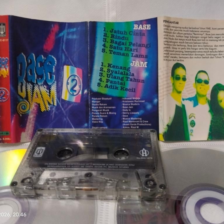 kaset pita base jam 2