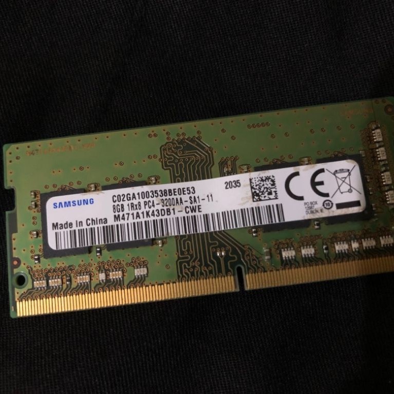 RAM SODIM DDR4 3200 SAMSUNG 8GB