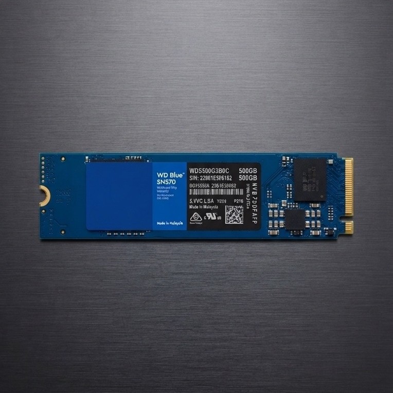 WD Blue SN570 512Gb NVMe M.2 SSD PCIe Gen3