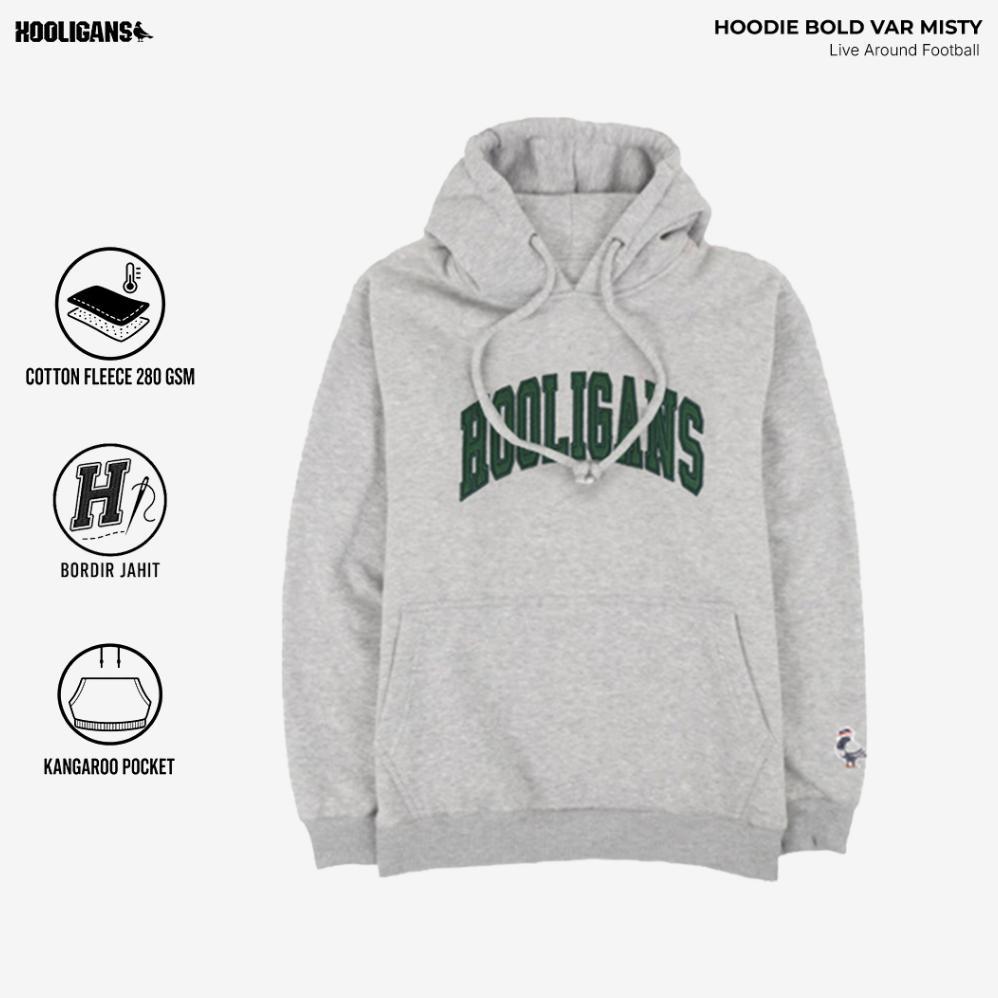 FLASH SALE HOOLIGANS Hoodie Bold VAR - Misty