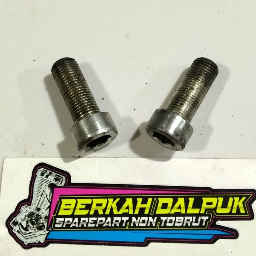 Baut sulingan shock depan satria fu original