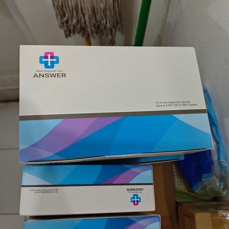 SYPHILIS STRIP isi 50 pcs ANSWER DIPSTICK DIPSTRIP EXPIRED PANJANG