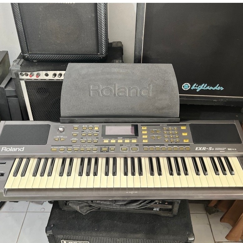 Keyboard Roland EXR 5s murmer ‼️