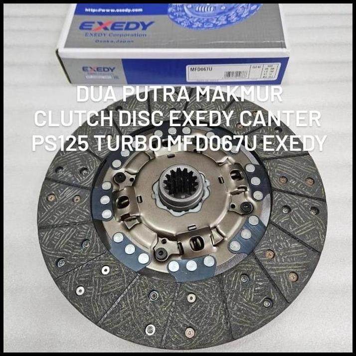 HOT DEAL CLUTCH DISC EXEDY CANTER PS125 TURBO MFD067U PLAT KOPLING EXEDY 