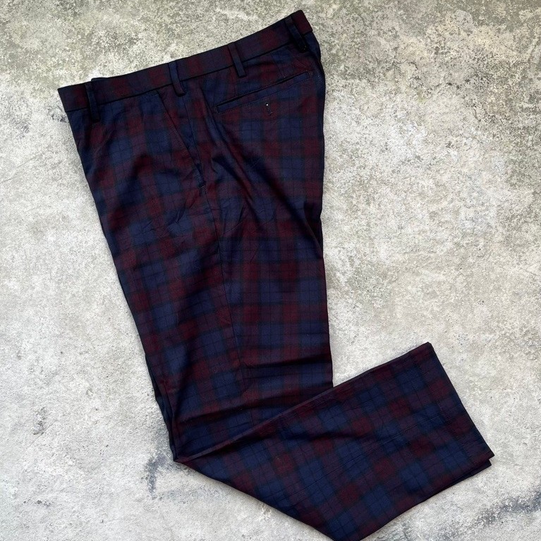 LONGPANTS TARTAN UNIQLO HEATTECH BEST ITEM