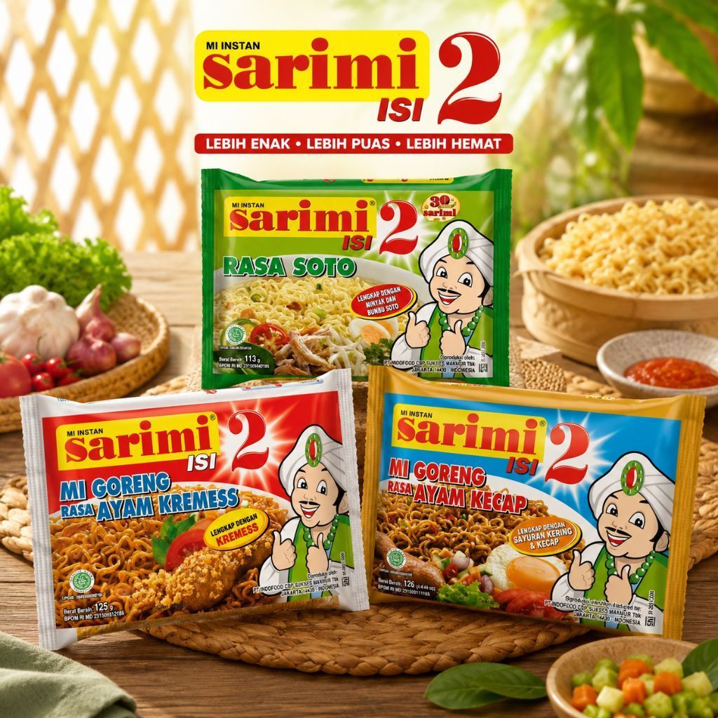 Mie Instan Sarimi 1 Dus isi 24pcs
