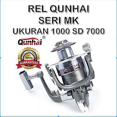 reel spinning qunhai mk 1000 2000 3000 4000 5000 6000 7000 bagus kuat one way bisa untuk kolam sunga